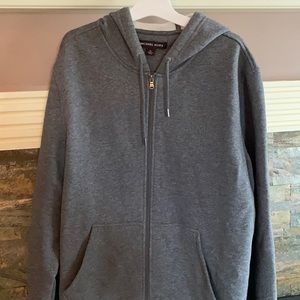 Authentic Michael Kors fleece zip-up